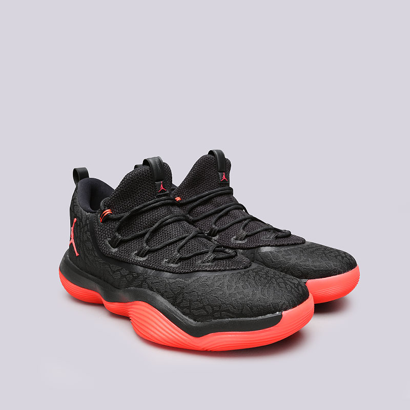 мужские черные баскетбольные кроссовки Jordan Super.Fly 2017 Low AA2547-023 - цена, описание, фото 2